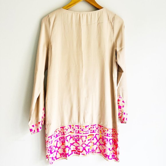 2/$30 Alice & Trixie Silk Tunic S - Picture 3 of 5